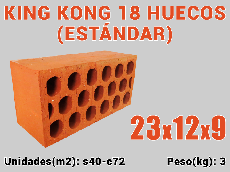 King Kong Estándar 18 huecos